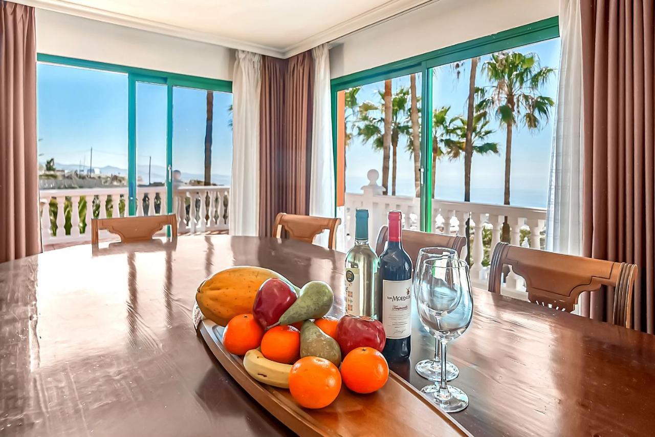 Villa Raquel With Private Pool And Sea View Los Menores Bagian luar foto