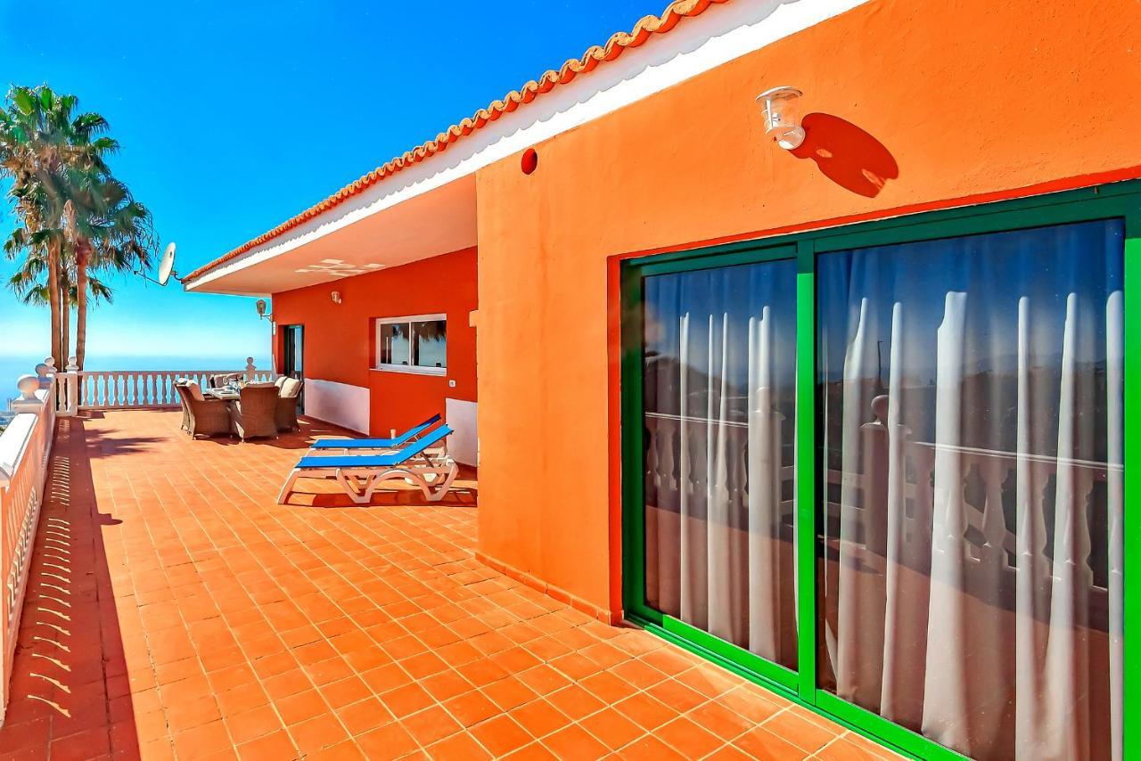 Villa Raquel With Private Pool And Sea View Los Menores Bagian luar foto