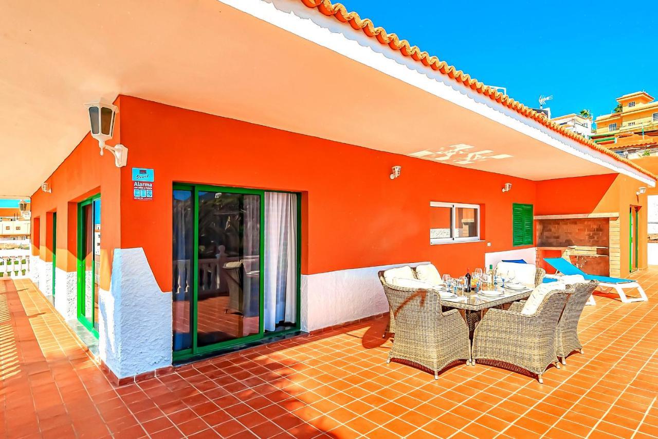 Villa Raquel With Private Pool And Sea View Los Menores Bagian luar foto