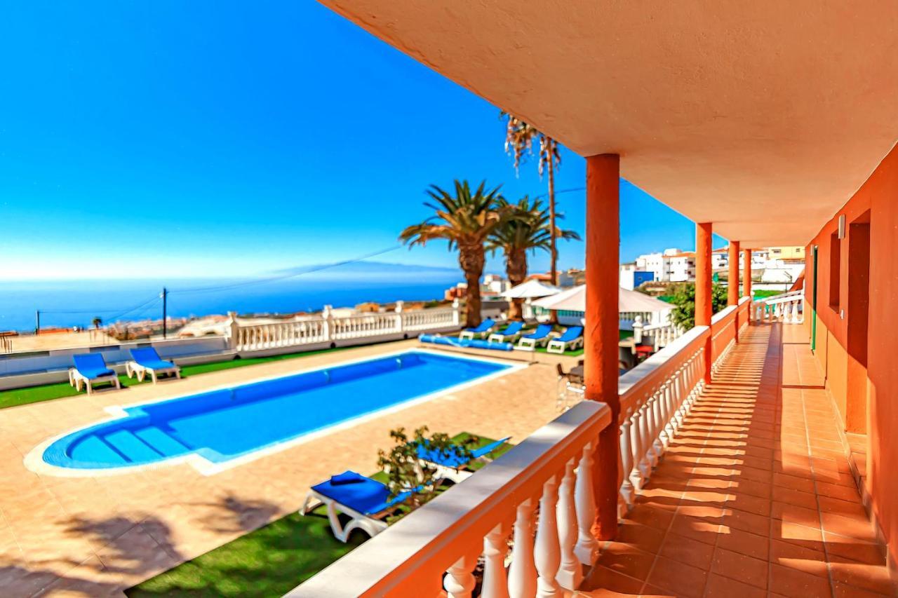 Villa Raquel With Private Pool And Sea View Los Menores Bagian luar foto