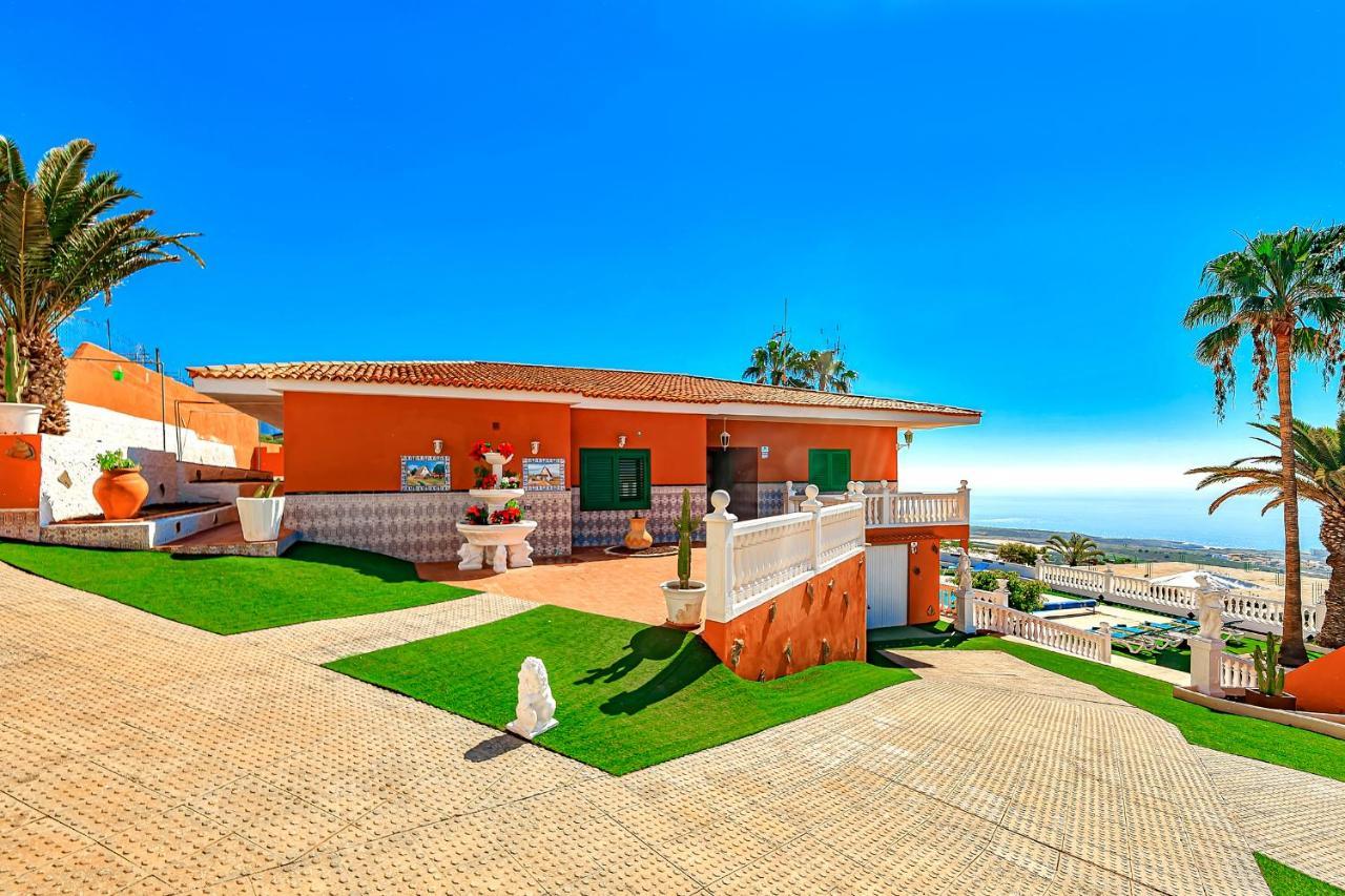 Villa Raquel With Private Pool And Sea View Los Menores Bagian luar foto